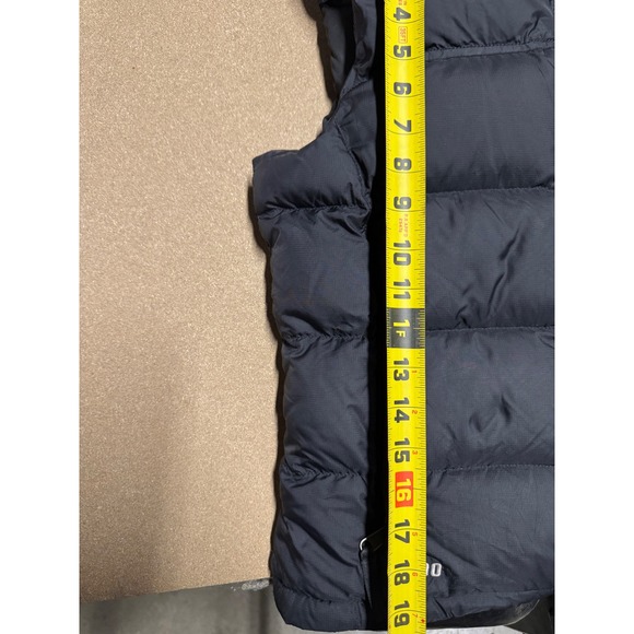 The North Face 700 Fill Down Puffer Vest Womens Black XS Full Zip Insulated - Picture 4 of 8